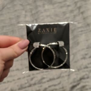 Zaxie hoop earrings